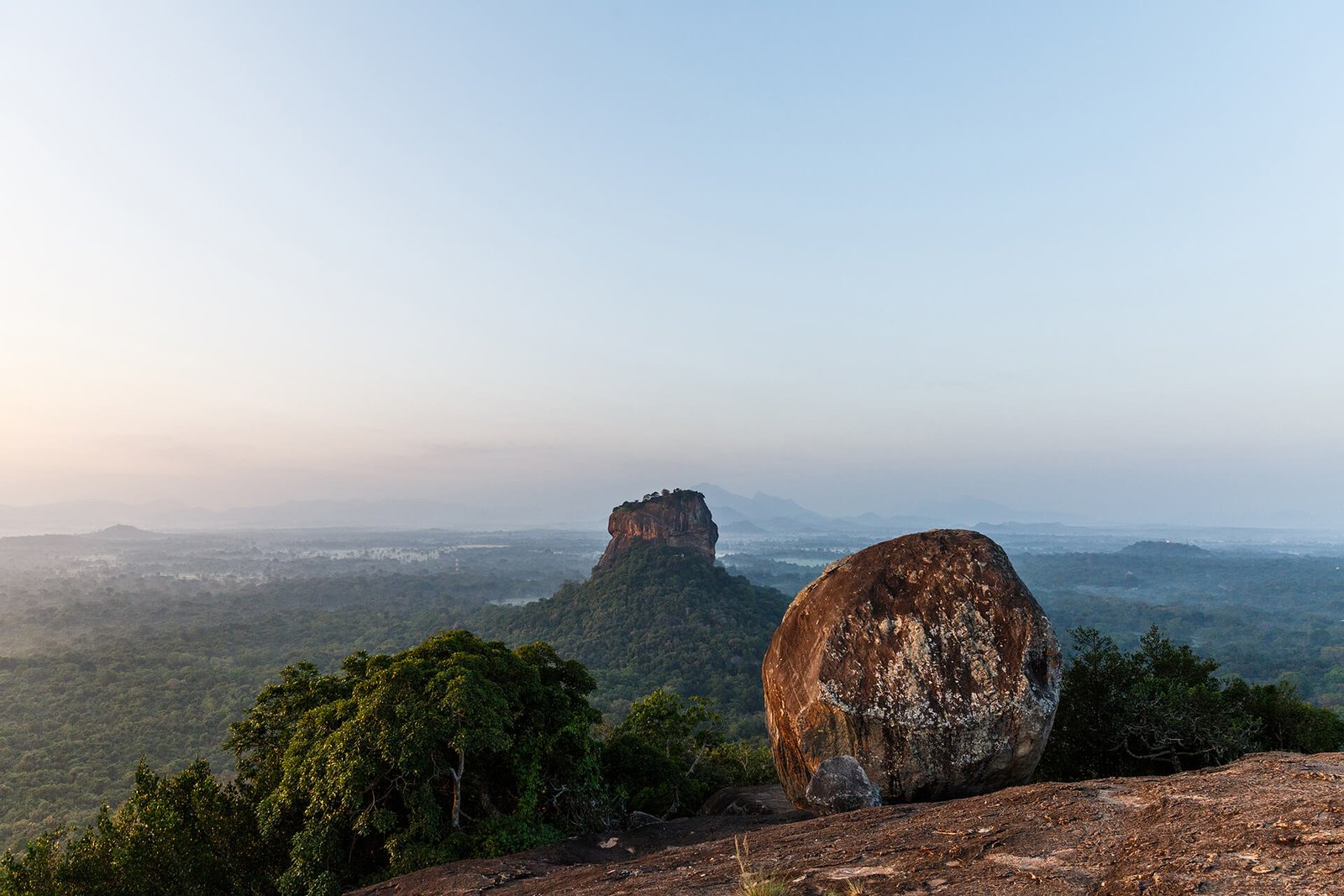 beautiful-scenic-view-of-rock-on-mountain-and-clea-2023-11-27-05-32-30-utc